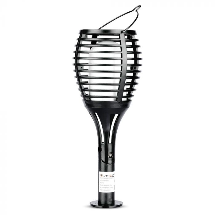0.45W(5Lm) LED bezvadu dārza lukturis ar saules bateriju, litija baterija 3.7V/500mAH, V-TAC, IP44, silti balta gaisma 2200K