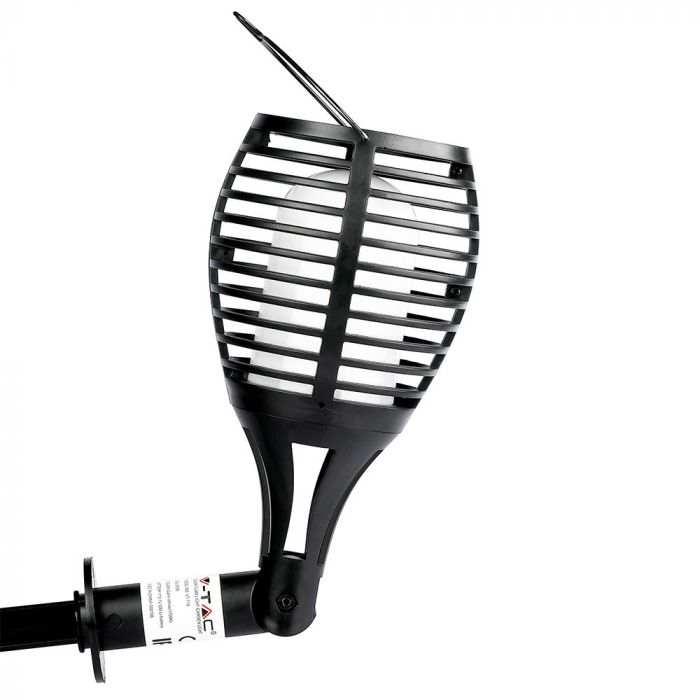 0.45W(5Lm) LED bezvadu dārza lukturis ar saules bateriju, litija baterija 3.7V/500mAH, V-TAC, IP44, silti balta gaisma 2200K