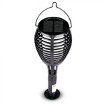 0.45W(5Lm) LED bezvadu dārza lukturis ar saules bateriju, litija baterija 3.7V/500mAH, V-TAC, IP44, silti balta gaisma 2200K