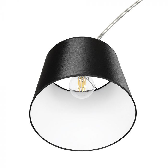 Golvlampa för E27-sockel, max60W, IP20, V-TAC