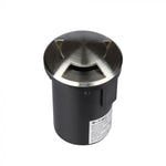 12V V-TAC Dārza lampa, nerūsējoša tērauda korpuss, iebūvējama zemē, MR16, IP67, max 20W, W3