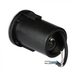 12V V-TAC Garden lamp, stainless steel housing, recessed, 3 windows, MR16, IP67, max 20W, W3