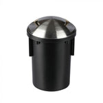 12V V-TAC Dārza lampa, nerūsējoša tērauda korpuss, iebūvējama zemē, MR16, IP67, max 20W, W2