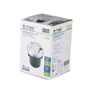 12V V-TAC Dārza lampa, nerūsējoša tērauda korpuss, iebūvējama zemē, 2 logi, MR16, IP67, max 20W, W2