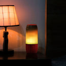 LED wireless speaker with BLUETOOTH, RGB colored lights, USB and TF card slot, rubber finish, V-TAC