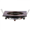 Встраиваемая рамка/светильник GU10, квадратная, регулируемое направление света, 80X80x25 мм, встраив. Ø74 мм, бронза, V-TAC