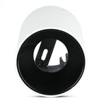 GU10 toppram/armatur, IP20, rund, vit/svart, Ø80x140mm, max 35W, V-TAC
