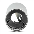 GU10 ülemine raam/valgusti, IP20, ümmargune, valge/kroom, Ø80x140mm, max 35W, V-TAC