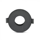 GU10 built-in frame/fixture, IP20, round shape, black/black, max 35W, V-TAC