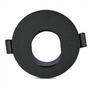 GU10 built-in frame/fixture, IP20, round shape, black/black, max 35W, V-TAC