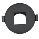 GU10 infälld ram/armatur, rund, justerbar ljusriktning, Ø83X40,7mm, infälld. Ø75mm, svart/svart, V-TAC