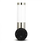 Stativ för fasadlampa för E27-lampa, max 60W, lampan vänd uppåt, IP44, V-TAC