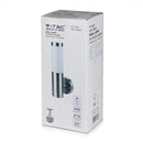 Fassaadilambi raam E27 pirnile, max 60W, pirn suunaga ülespoole, IP44, V-TAC