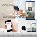 V-TAC WIFI universāla infrasarkanā tālvadības pults, kas ir saderīga ar Amazon Alexa un Google