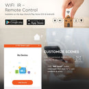 V-TAC WIFI universāla infrasarkanā tālvadības pults, kas ir saderīga ar Amazon Alexa un Google