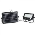 10W (1100Lm) LED-valgusti päikesepatareiga Li-ion 18650, 3.7V, 7200mAh, IP65, V-TAC, neutraalne valge valgus 4000K
