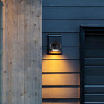 V-TAC G9 LED väggarmatur för betong, mörkgrå, rund, IP20, MAX 25W