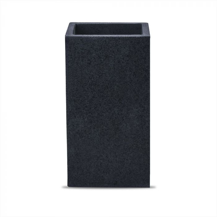 V-TAC G9 LED concrete wall luminaire, dark grey, square, IP20, MAX 25W