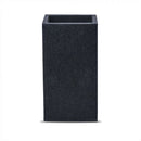 V-TAC G9 LED betona Sienas gaismeklis, tumši pelēks, kvadrāta, IP20, MAX 25W