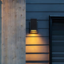 V-TAC G9 LED betona Sienas gaismeklis, tumši pelēks, kvadrāta, IP20, MAX 25W