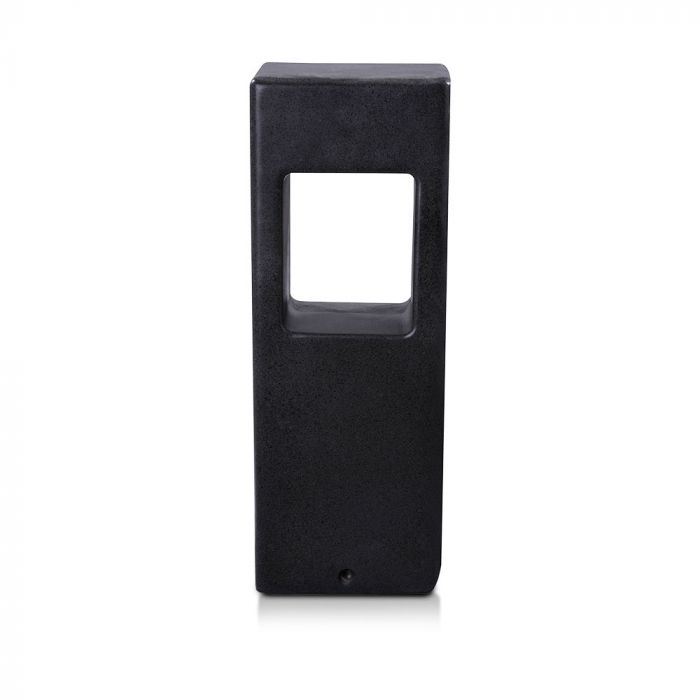 12W(720Lm) LED dārza gaismeklis, betona, tumši pelēks, V-TAC, IP65, silti balta gaisma 3000K