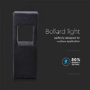 SALE_12W(720Lm) светодиодный садовый светильник, бетон, темно-серый, V-TAC, IP65, теплый белый свет 3000K