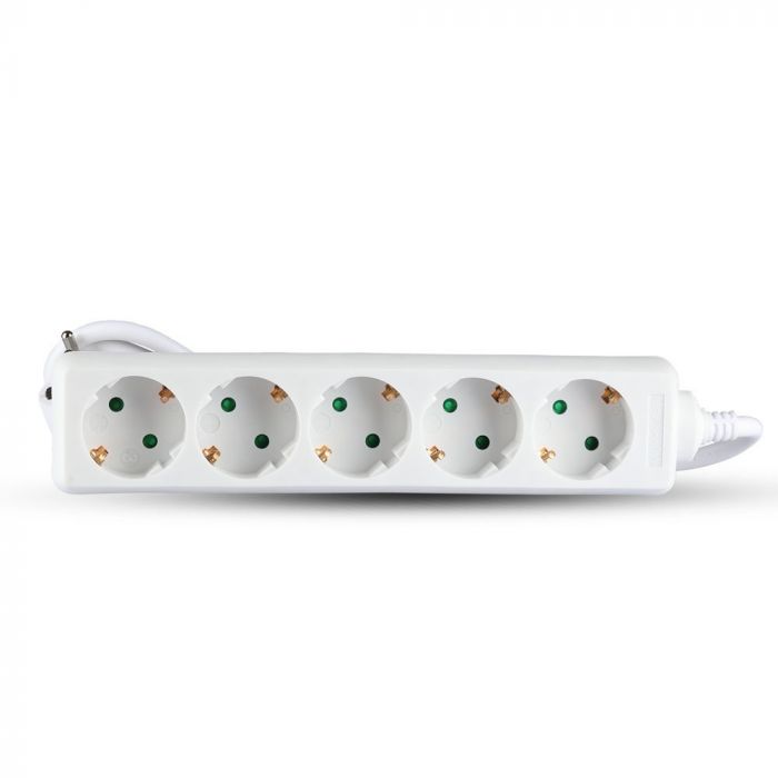 3m Pagarinātājs-sadalītājs 5 ligzdas IP20 16A 250V 3680W, V-TAC