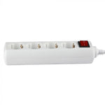 1,5 м Разделитель розеток 4 розетки с выключателем IP20 16A 250V 3680W, V-TAC