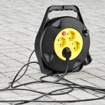 10m Extender-splitter 4 sockets, IP20 16A 250V 3680W, V-TAC
