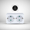 Адаптер 2x16A, IP20, 2300 Вт, AC:250V, V-TAC