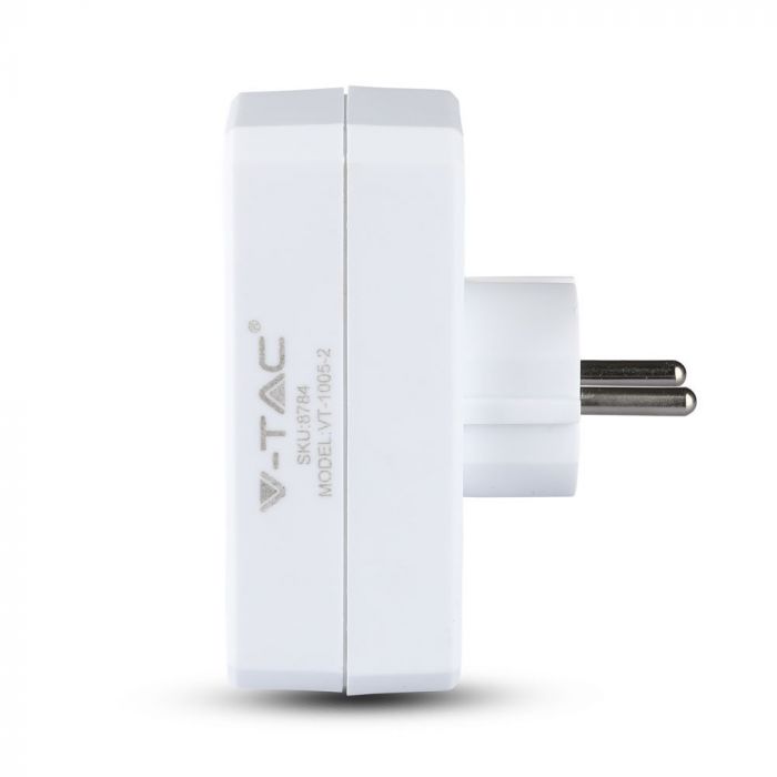 Adapteris 16A 250V 3680W, V-TAC