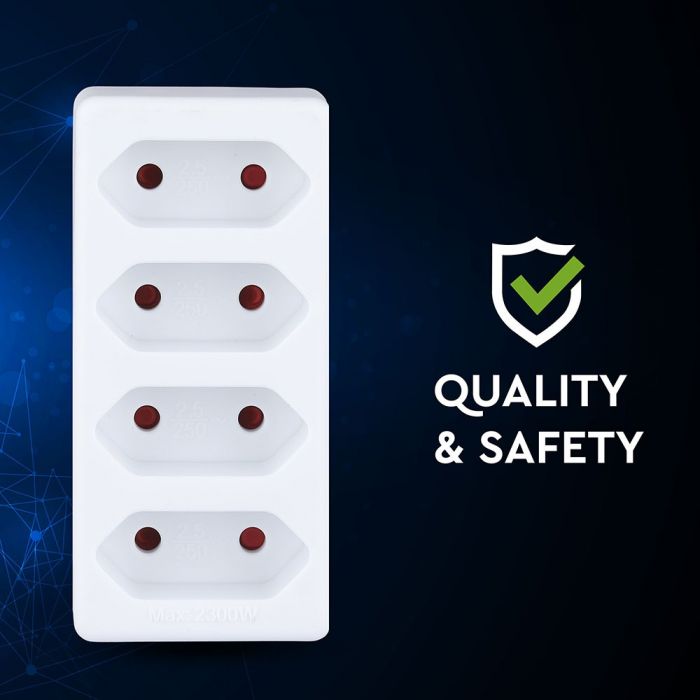 Adapteris 16A 250V 3680W, V-TAC