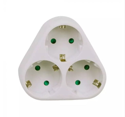 Adapter 3x16A, IP20, 3680W, AC:250V, V-TAC