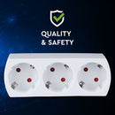 Adapter 3x16A, IP20, 3680W, AC:250V, V-TAC