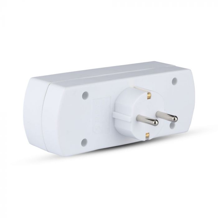 Adapter 3x16A, IP20, 3680W, AC:250V, V-TAC