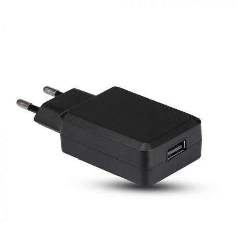 Max 18W QC3.0 ceļojumu adapteris ar USB izeju, melns, V-TAC