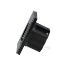 V-TAC wifi-võimeline ELi pistikupesa, ühildub Smart Home rakendusega, rakenduse ja Alexa/Google Home kaudu, must