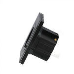 V-TAC wifi-aktiverat EU-uttag, kompatibelt med Smart Home-appen, via App och Alexa/Google Home, svart