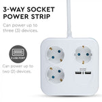 Adapter USB-ga, 16A, 3680W, AC:230V, IP20, V-TAC