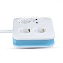 Adapter with USB, 16A, 3680W, AC:230V, IP20, V-TAC