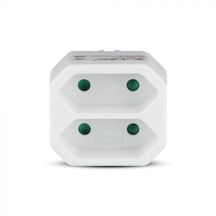 Adapteris 5A/16A, 1100W, AC:230V, IP20, V-TAC