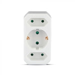 Adapteris 16A/16A, 3500W, AC:230V, IP20, V-TAC