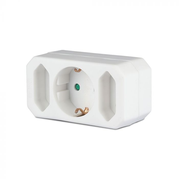 Adapter 16A/16A, 3500W, AC:230V, IP20, V-TAC