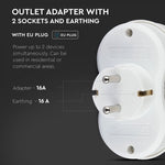 Adapter 16A, 3680W, AC:230V, IP20, V-TAC