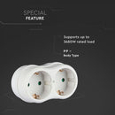 Adapteris 16A, 3680W, AC:230V, IP20, V-TAC