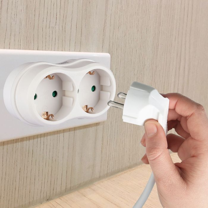 Adapteris 16A, 3680W, AC:230V, IP20, V-TAC