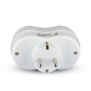 Adapteris 16A, 3680W, AC:230V, IP20, V-TAC