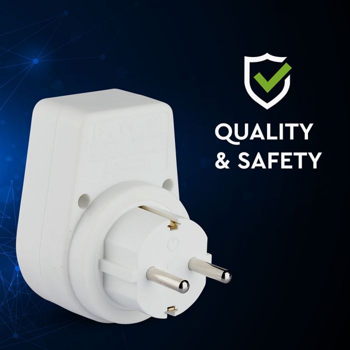 Адаптер 3680W 16A, IP20, V-TAC