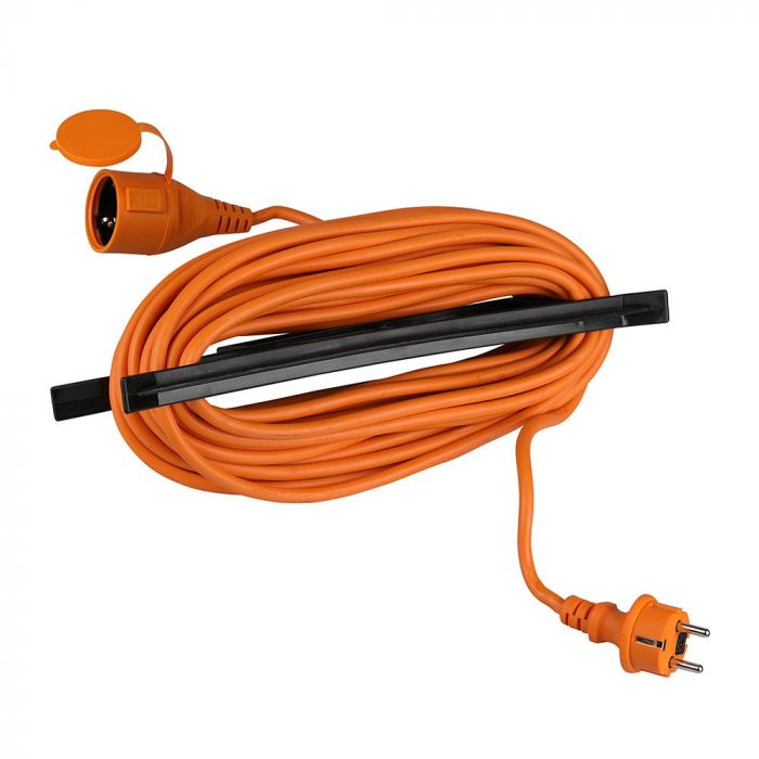 15m Extension cord, 1 socket, IP44 16A 230V 3500W, IP44, V-TAC