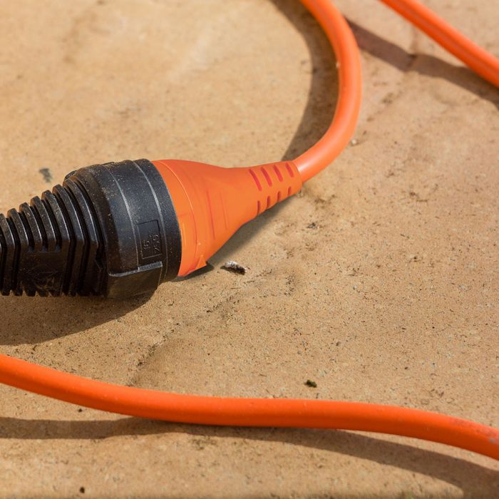 Удлинитель 15 м, 1 розетка, IP44 16A 230V 3500W, IP44, V-TAC